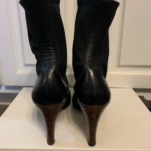 Gucci Black Heeled Boots - Picture 4 of 8